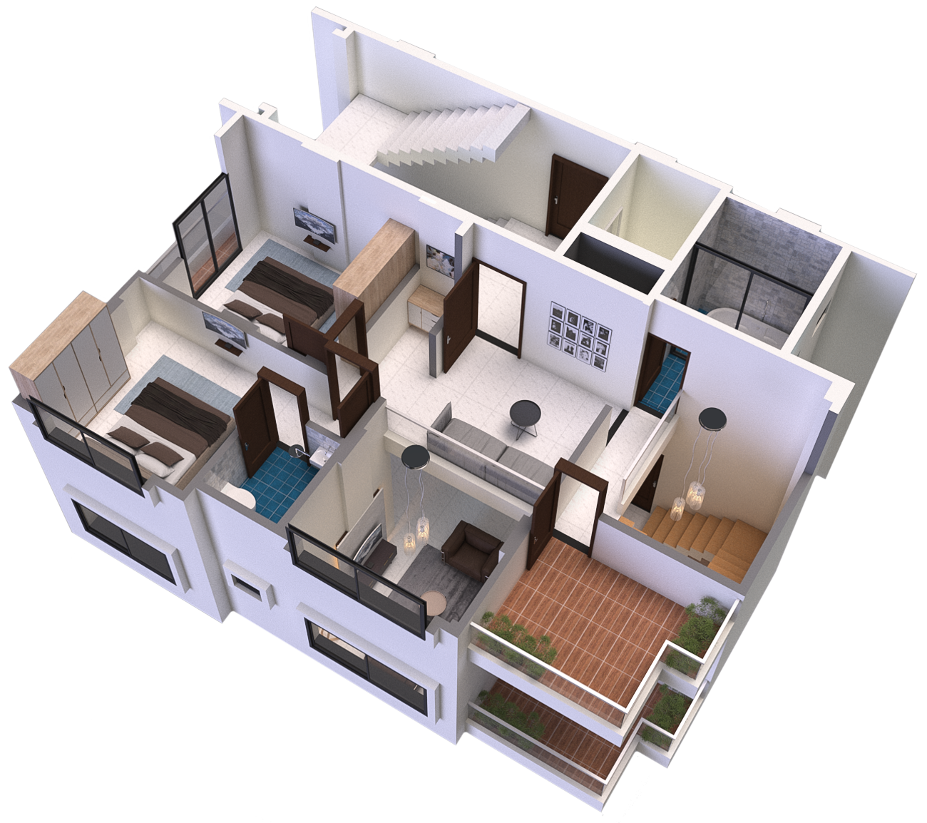 Penthouse Upper Floor